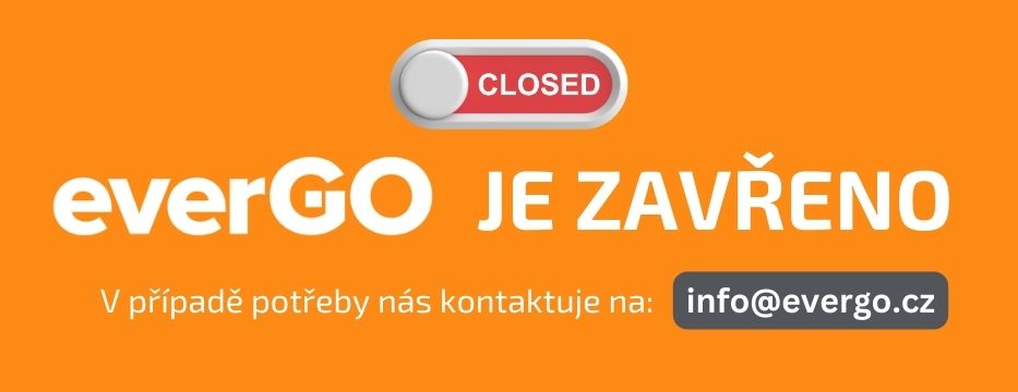 everGO je zavřeno